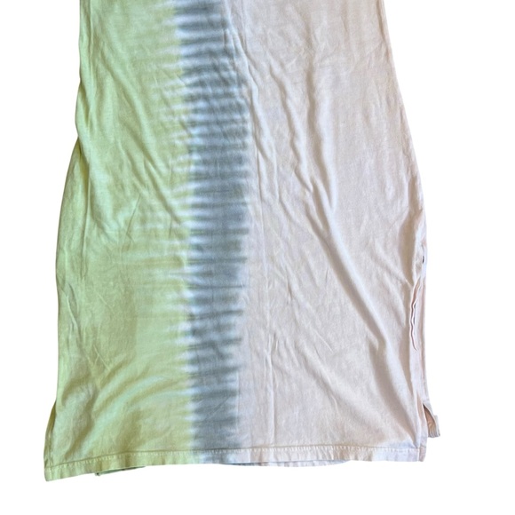 Rails Women’s Sz XS Pastel Dip Dye Tank Dress Cotton Midi Sleeveless - Picture 8 of 12